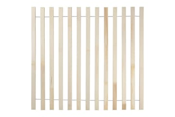Säng med lamellram Boisset - Brun/Gummiträ, 160x200 cm - Möbler - Sovrum - Sängram & sängstomme