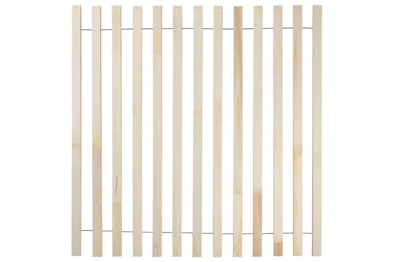 Säng med lamellram Boisset - Brun/Gummiträ, 180x200 cm - Möbler - Sovrum - Sängram & sängstomme