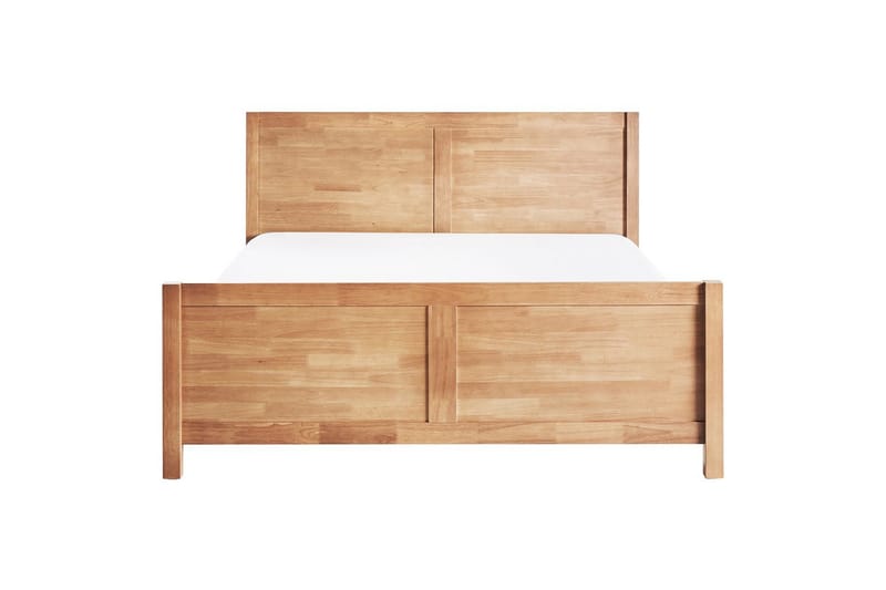 Säng med lamellram Champagnat - Ljus trä, 160x200 cm - Möbler - Sovrum - Sängram & sängstomme