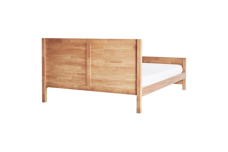 Säng med lamellram Champagnat - Ljus trä, 160x200 cm - Möbler - Sovrum - Sängram & sängstomme