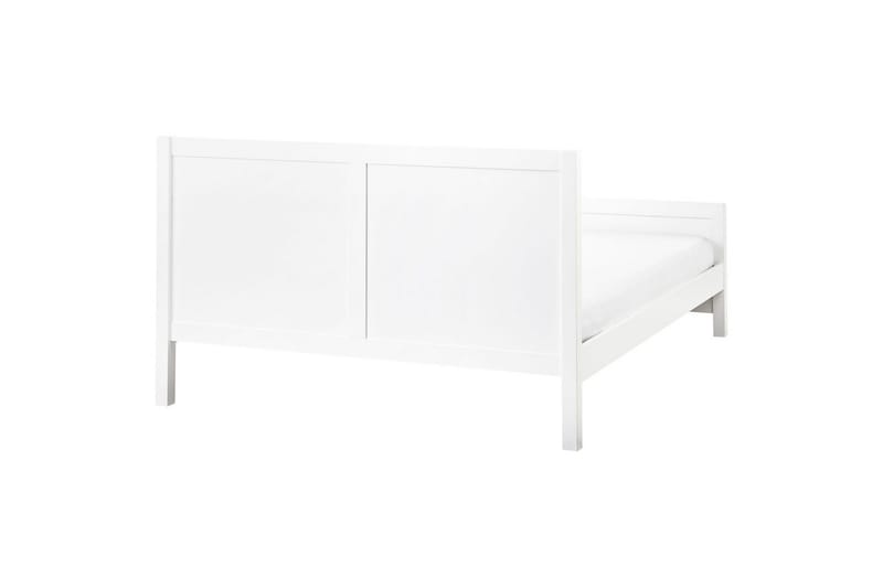 Säng med lamellram Champagnat - Vit, 160x200 cm - Möbler - Sovrum - Sängram & sängstomme