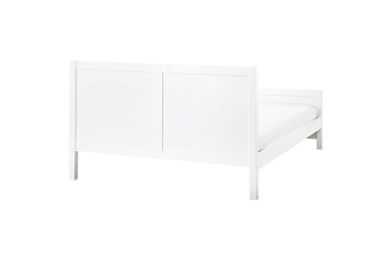 Säng med lamellram Champagnat - Vit, 160x200 cm - Möbler - Sovrum - Sängram & sängstomme