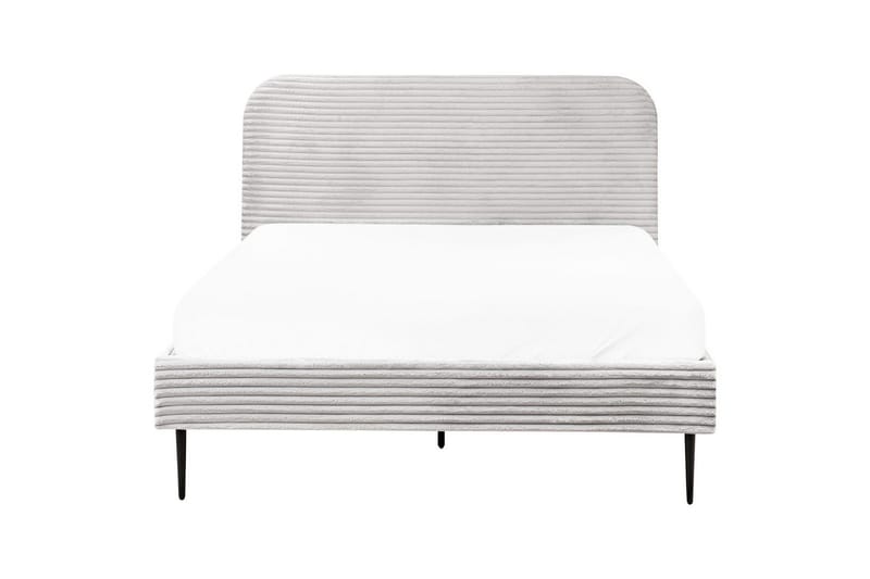 Säng med lamellram Flayat - Grå, svart, 140x200 cm - Möbler - Sovrum - Sängram & sängstomme