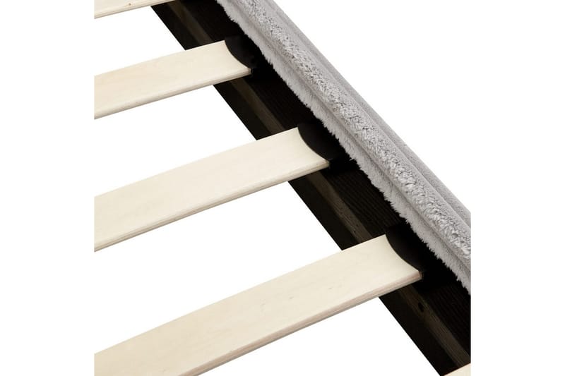 Säng med lamellram Flayat - Grå, svart, 140x200 cm - Möbler - Sovrum - Sängram & sängstomme