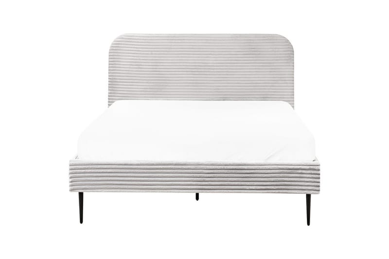 Säng med lamellram Flayat - Grå, svart, 140x200 cm - Möbler - Sovrum - Sängram & sängstomme