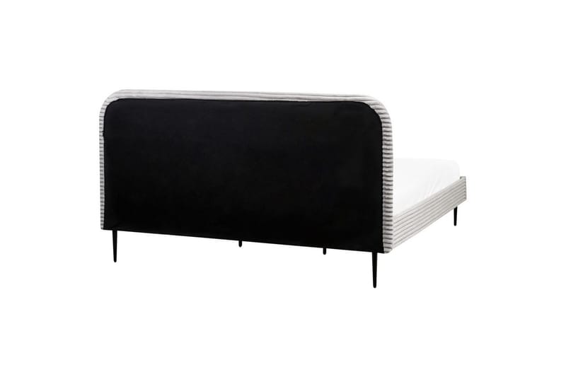 Säng med lamellram Flayat - Grå, svart, 180x200 cm - Möbler - Sovrum - Sängram & sängstomme