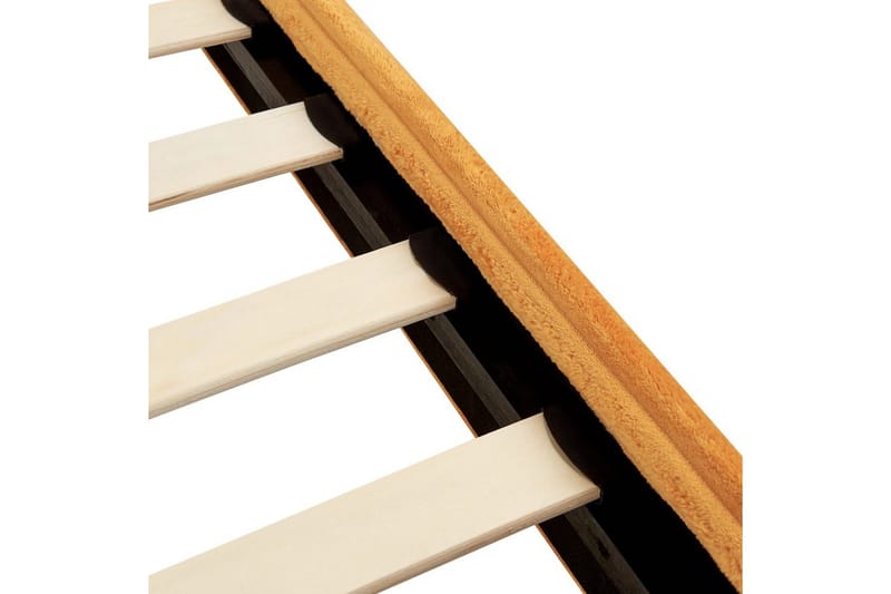 Säng med lamellram Flayat - Orange, svart, 180x200 cm - Möbler - Sovrum - Sängram & sängstomme