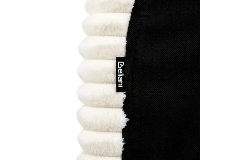 Säng med lamellram Flayat - Vit, Svart, 160x200 cm - Möbler - Sovrum - Sängram & sängstomme