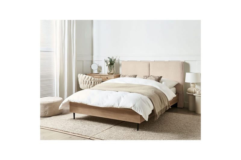 Säng med lamellram Izernore - 140x200 cm - Möbler - Sovrum - Sängram & sängstomme