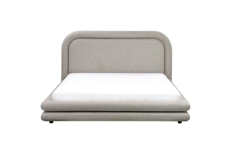 Säng med lamellram Lavardens - Beige, svart, 160x200 cm - Möbler - Sovrum - Sängram & sängstomme