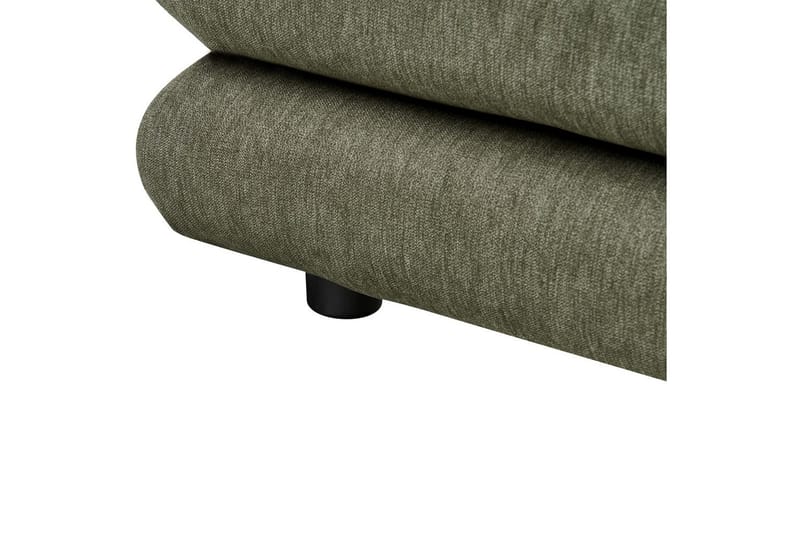 Säng med lamellram Lavardens - Grön, Svart, 160x200 cm - Möbler - Sovrum - Sängram & sängstomme