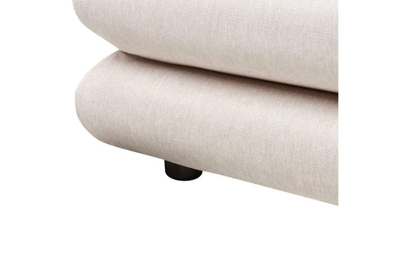 Säng med lamellram Lavardens - Ljusbeige, svart, 160x200 cm - Möbler - Sovrum - Sängram & sängstomme