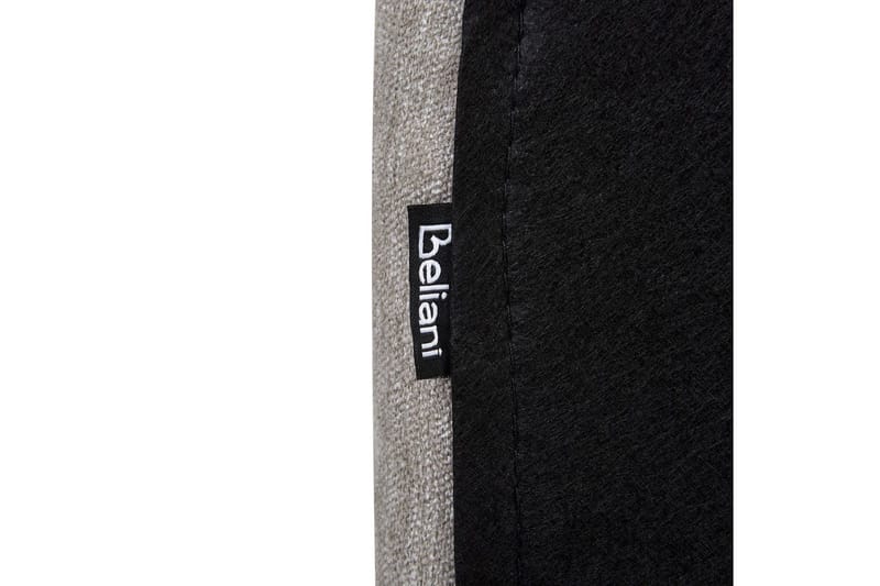 Säng med lamellram Lavardens - Taupe, svart, 180x200 cm - Möbler - Sovrum - Sängram & sängstomme