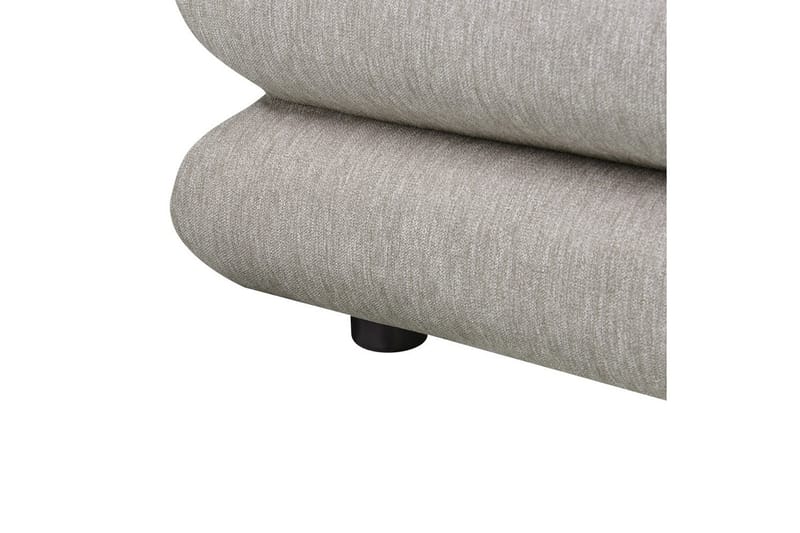Säng med lamellram Lavardens - Taupe, svart, 180x200 cm - Möbler - Sovrum - Sängram & sängstomme