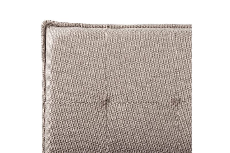 Säng med lamellram Lestre - Taupe, svart, 160x200 cm - Möbler - Sovrum - Sängram & sängstomme