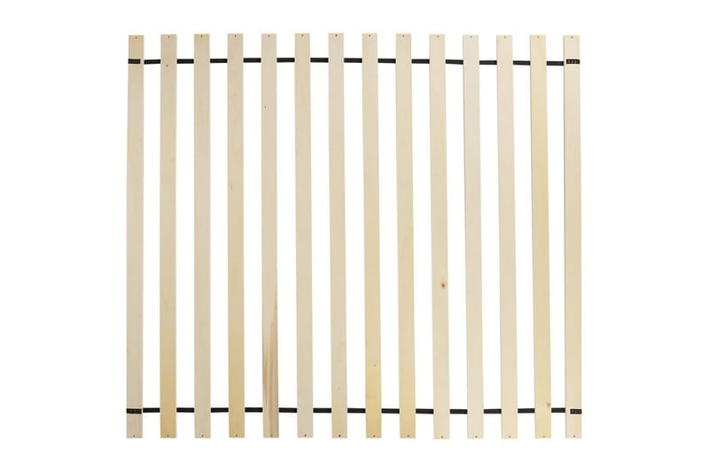 Säng med lamellram Lestre - Taupe, svart, 160x200 cm - Möbler - Sovrum - Sängram & sängstomme