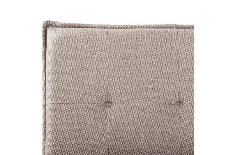Säng med lamellram Lestre - Taupe, svart, 180x200 cm - Möbler - Sovrum - Sängram & sängstomme