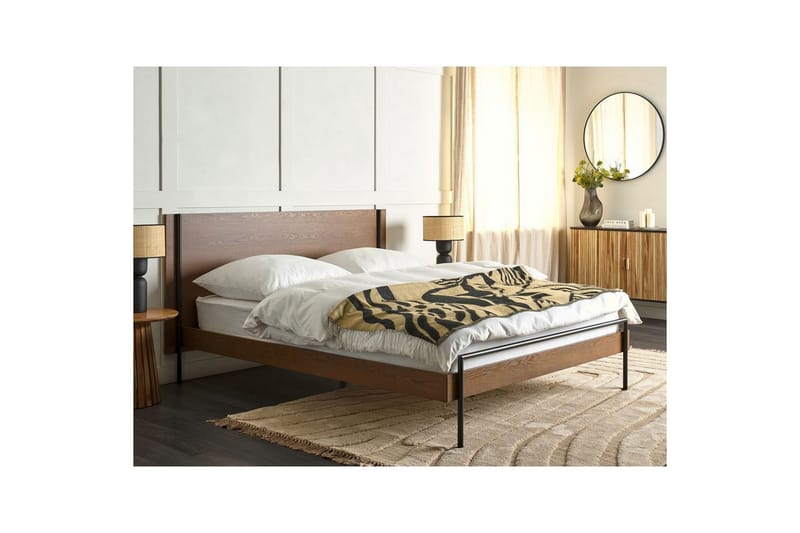 Säng med lamellram Libermont - 160x200 cm - Möbler - Sovrum - Sängram & sängstomme