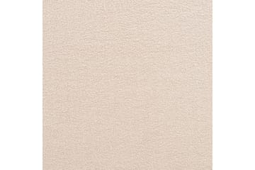 Säng med lamellram Limanton - Beige, ljust trä, svart/Bouclé, 140x200 cm - Möbler - Sovrum - Sängram & sängstomme