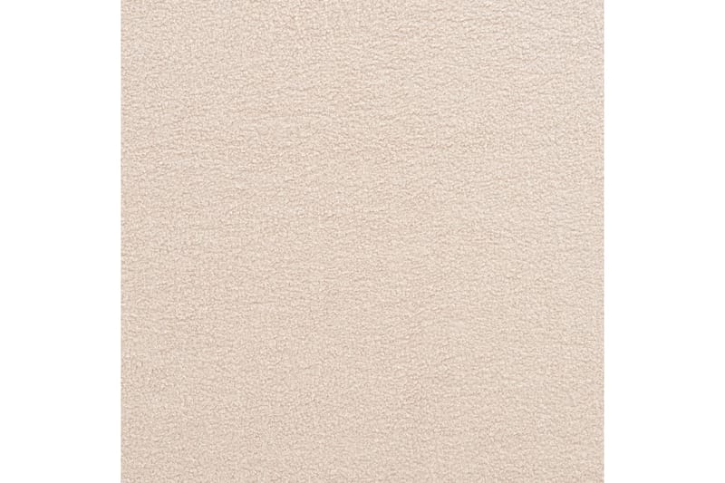 Säng med lamellram Limanton - Beige, ljust trä, svart/Bouclé, 140x200 cm - Möbler - Sovrum - Sängram & sängstomme