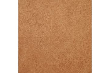 Säng med lamellram Limanton - Brunt, ljust trä, svart/Konstläder, 140x200 cm - Möbler - Sovrum - Sängram & sängstomme