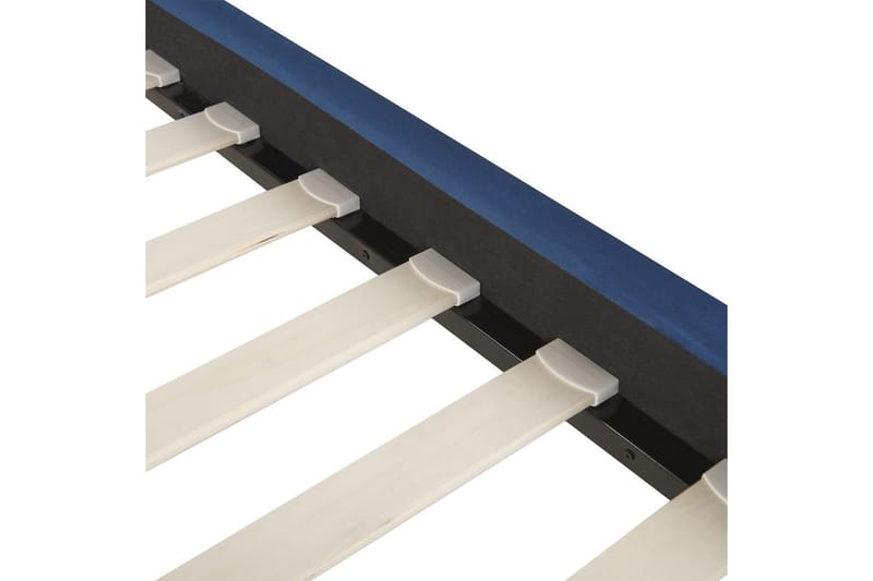 Säng med lamellram Limoux - Blå, 140x200 cm - Möbler - Sovrum - Sängram & sängstomme