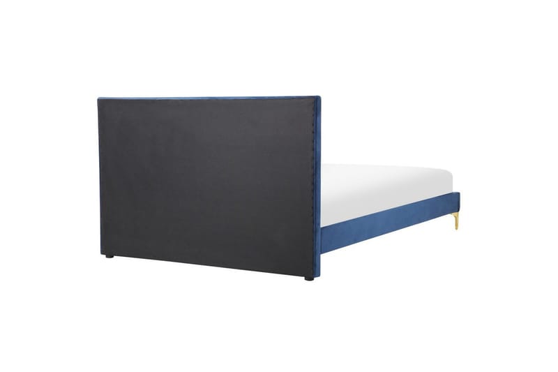 Säng med lamellram Limoux - Blå, 140x200 cm - Möbler - Sovrum - Sängram & sängstomme