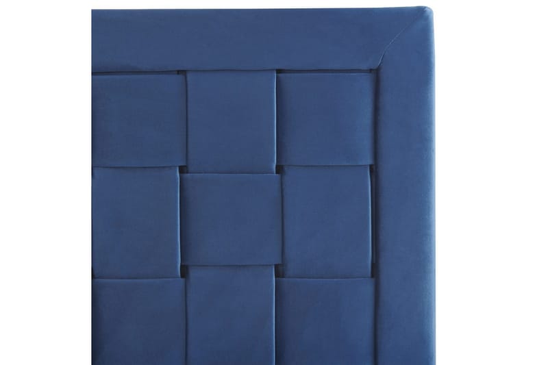 Säng med lamellram Limoux - Blå, 140x200 cm - Möbler - Sovrum - Sängram & sängstomme