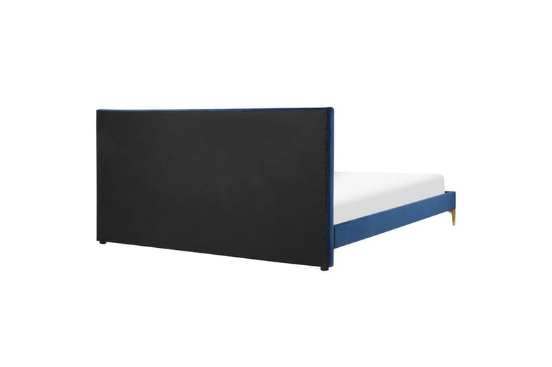 Säng med lamellram Limoux - Blå, 180x200 cm - Möbler - Sovrum - Sängram & sängstomme