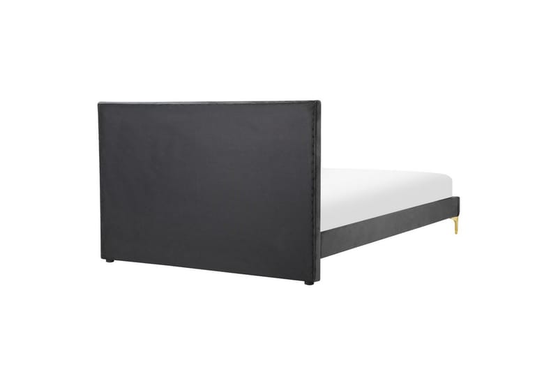 Säng med lamellram Limoux - Svart, 140x200 cm - Möbler - Sovrum - Sängram & sängstomme