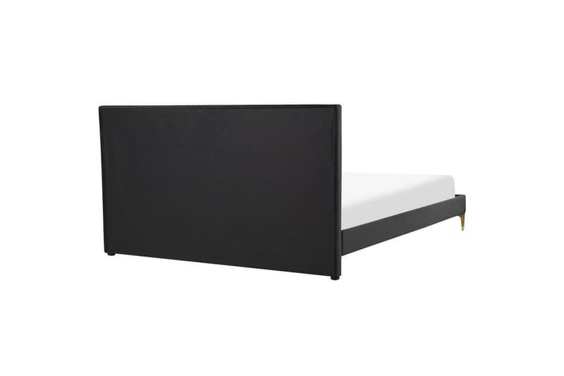 Säng med lamellram Limoux - Svart, 160x200 cm - Möbler - Sovrum - Sängram & sängstomme
