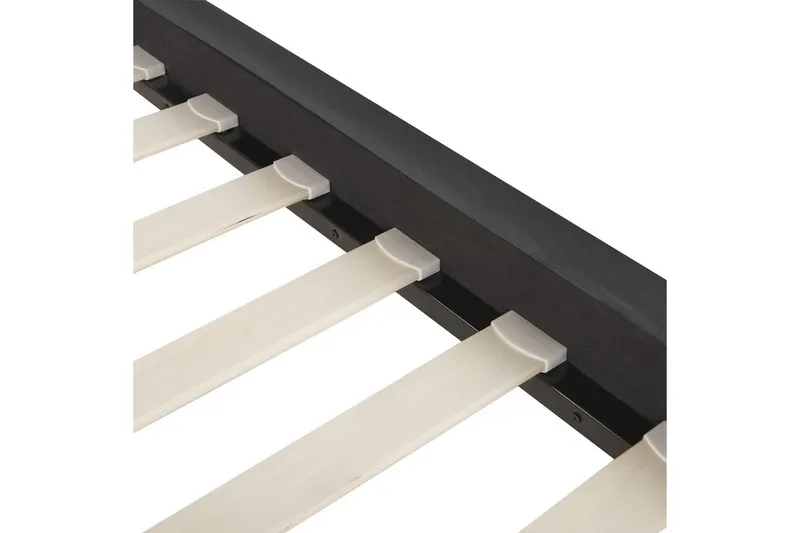 Säng med lamellram Limoux - Svart, 180x200 cm - Möbler - Sovrum - Sängram & sängstomme