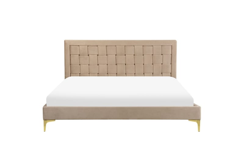 Säng med lamellram Limoux - Taupe, 160x200 cm - Möbler - Sovrum - Sängram & sängstomme