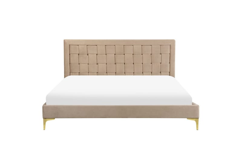 Säng med lamellram Limoux - Taupe, 160x200 cm - Möbler - Sovrum - Sängram & sängstomme