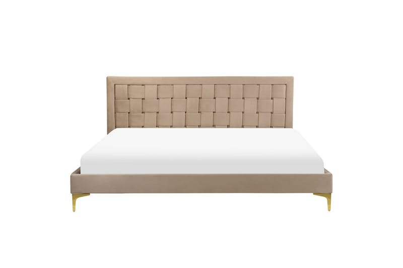 Säng med lamellram Limoux - Taupe, 180x200 cm - Möbler - Sovrum - Sängram & sängstomme