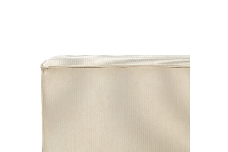 Säng med lamellram Linards - Beige/Manchestertyg, 160x200 cm - Möbler - Sovrum - Sängram & sängstomme