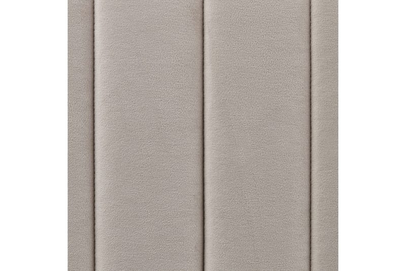 Säng med lamellram Lunan - Grå/Sammet, 140x200 cm - Möbler - Sovrum - Sängram & sängstomme