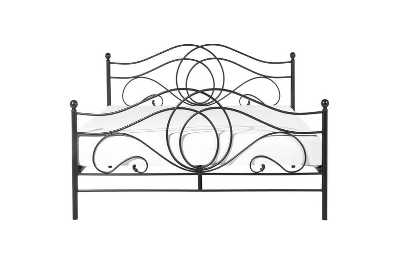 Säng med lamellram Lyra - Svart - Möbler - Sovrum - Sängram & sängstomme