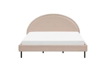 Säng med lamellram Margut - Beige/Bouclé, 180x200 cm - Möbler - Sovrum - Sängram & sängstomme