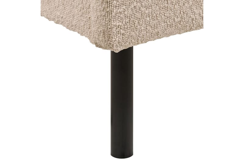 Säng med lamellram Margut - Beige/Bouclé, 180x200 cm - Möbler - Sovrum - Sängram & sängstomme