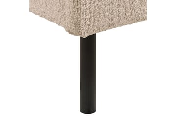 Säng med lamellram Margut - Beige/Bouclé, 180x200 cm - Möbler - Sovrum - Sängram & sängstomme