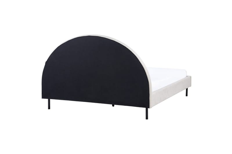 Säng med lamellram Margut - Beige/Polyester, 160x200 cm - Möbler - Sovrum - Sängram & sängstomme