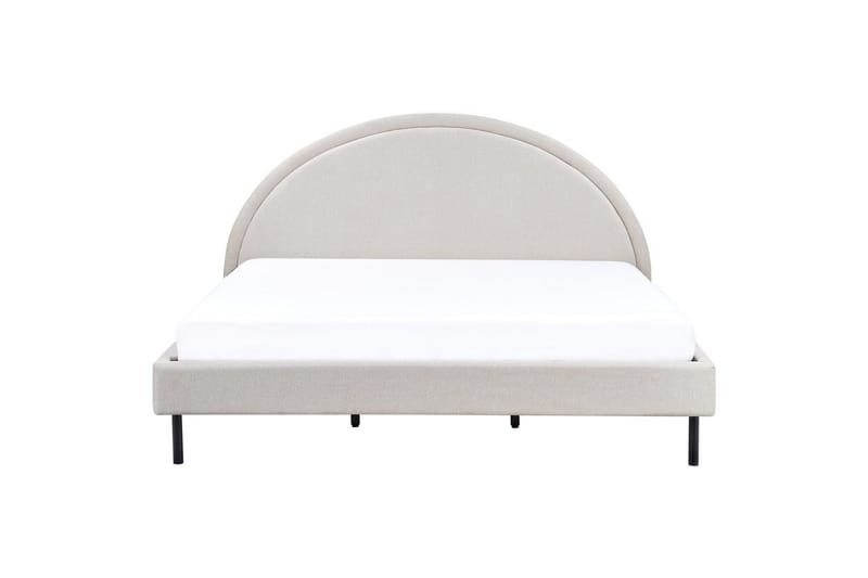 Säng med lamellram Margut - Beige/Polyester, 180x200 cm - Möbler - Sovrum - Sängram & sängstomme