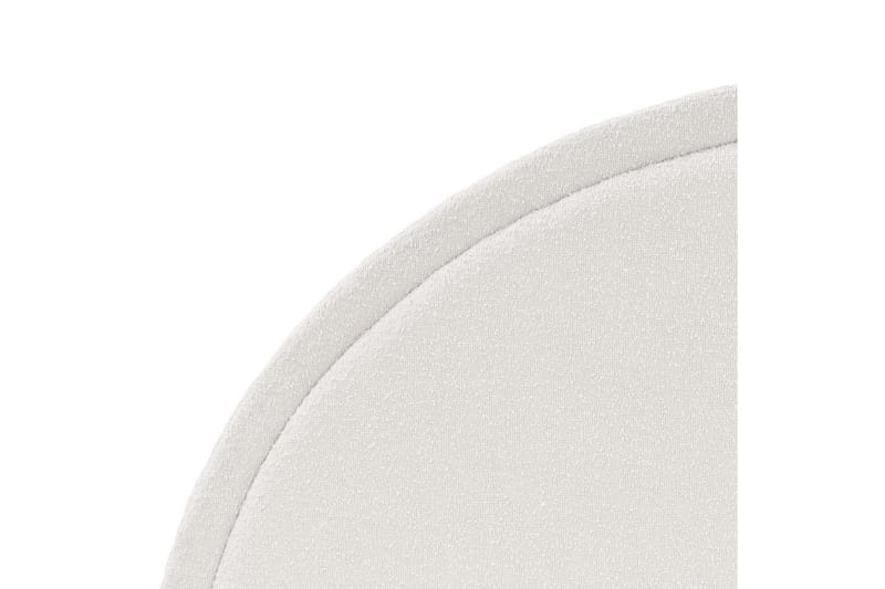 Säng med lamellram Margut - Vit/Bouclé, 180x200 cm - Möbler - Sovrum - Sängram & sängstomme