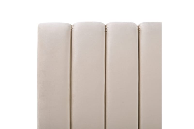 Säng med lamellram Marville - Beige, guld, 160x200 cm - Möbler - Sovrum - Sängram & sängstomme