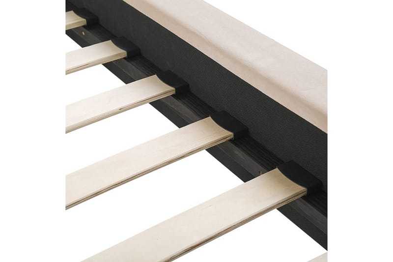 Säng med lamellram Marville - Beige, guld, 180x200 cm - Möbler - Sovrum - Sängram & sängstomme