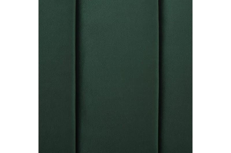 Säng med lamellram Marville - Grön, guld, 160x200 cm - Möbler - Sovrum - Sängram & sängstomme