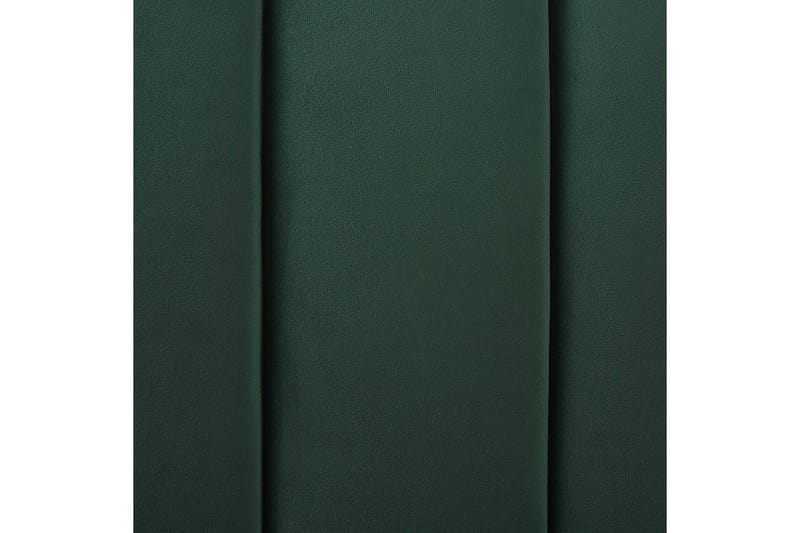 Säng med lamellram Marville - Grön, guld, 180x200 cm - Möbler - Sovrum - Sängram & sängstomme