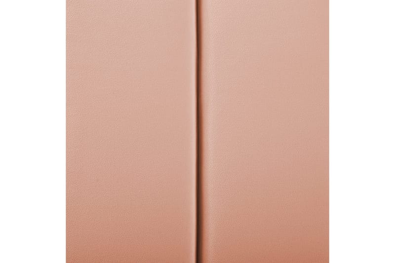 Säng med lamellram Marville - Rosa, guld, 140x200 cm - Möbler - Sovrum - Sängram & sängstomme
