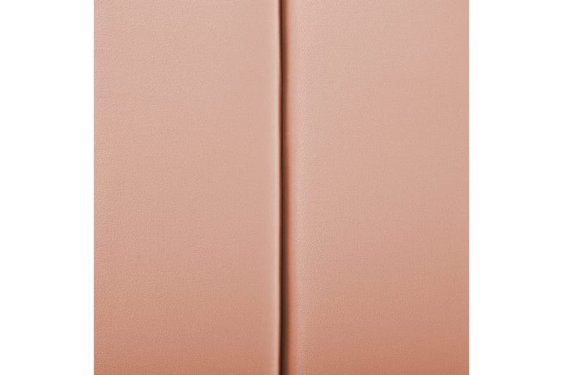 Säng med lamellram Marville - Rosa, guld, 140x200 cm - Möbler - Sovrum - Sängram & sängstomme